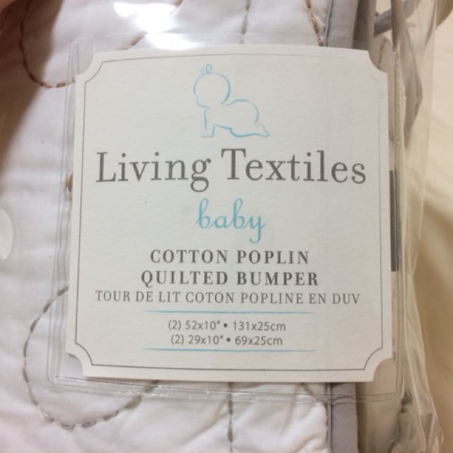 Baby Cot Bumper Living Textiles Babies Kids Baby Nursery Kids Furniture Cots Cribs on Carousell