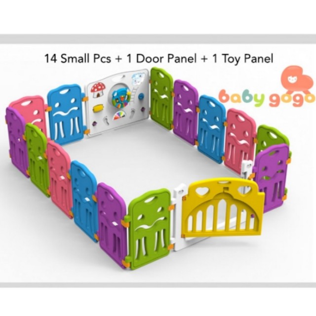 baby panel play yard