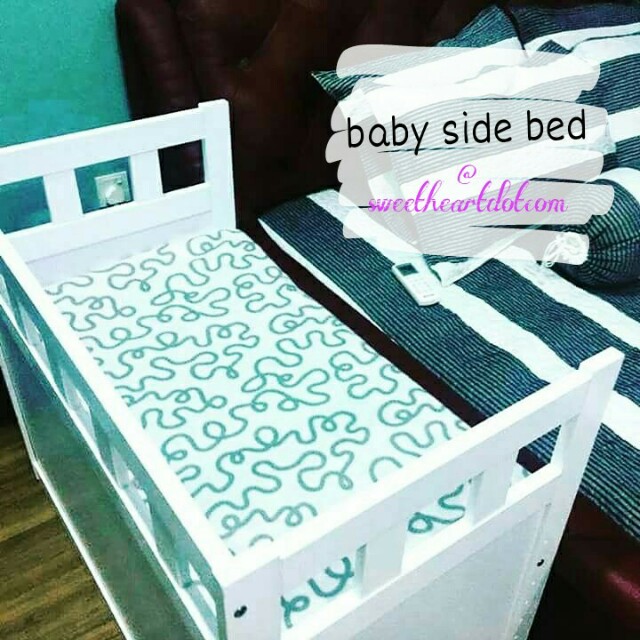 katil baby side bed
