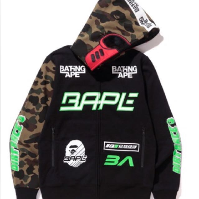 bape bmx hoodie