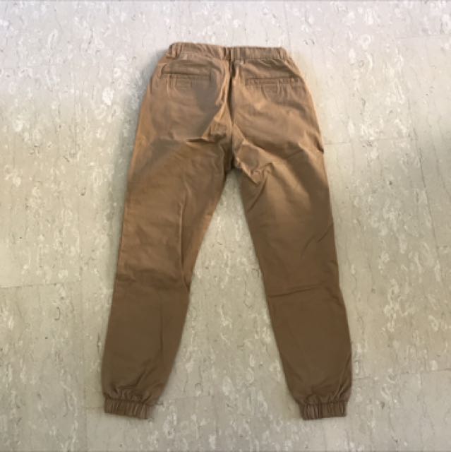 bershka chino joggers