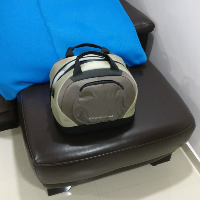 Bmw helmet bag, Motorcycles, Motorcycle Apparel on Carousell