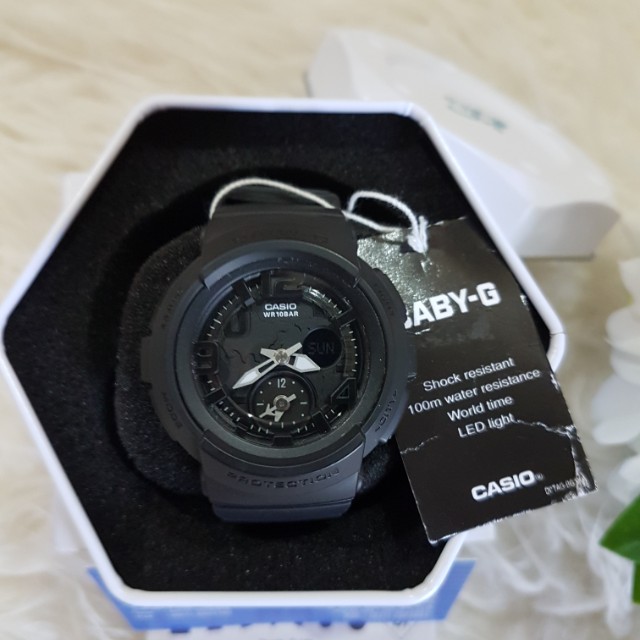 Casio baby G BGA 190BC warna hitam