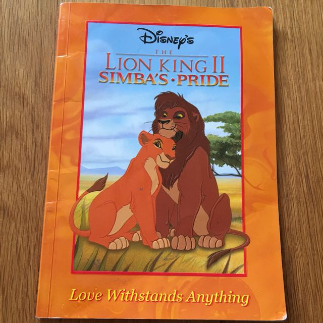 Disney S The Lion King Ii Simba S Pride Paperback Books Stationery Children S Books On Carousell