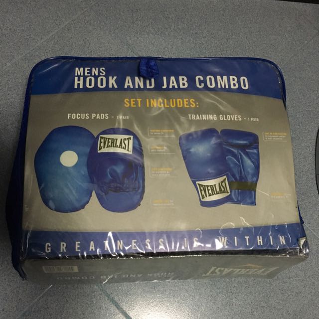 everlast hook and jab boxing pads