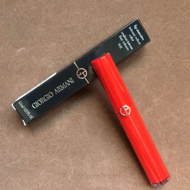 giorgio armani lip maestro 402
