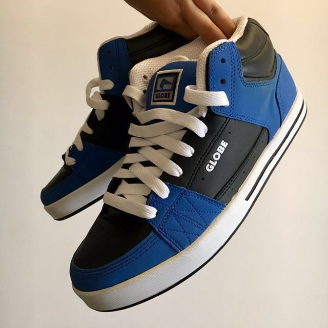 globe mid top skate shoes