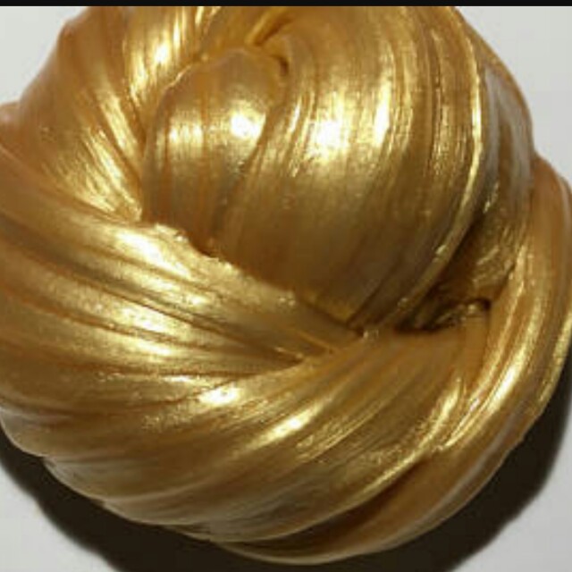 gold slime plush