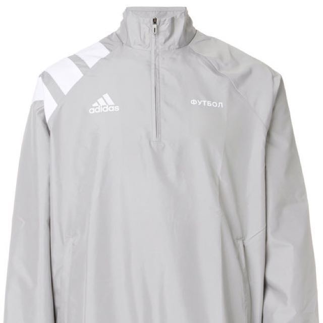 Gosha x Adidas quarter zip jacket size L Men s Fashion Tops Sets Hoodies on Carousell