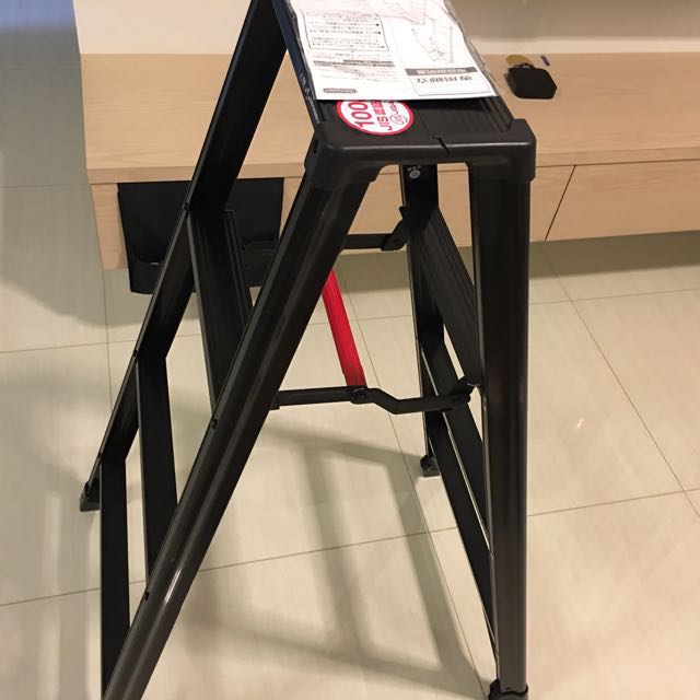Hasegawa ladder Japanese aluminum ladder 4 steps, Furniture & Home