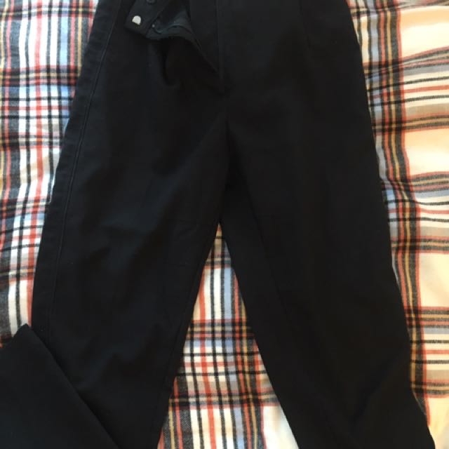 H M Black Dress Pants Women S Fashion Clothes On Carousell