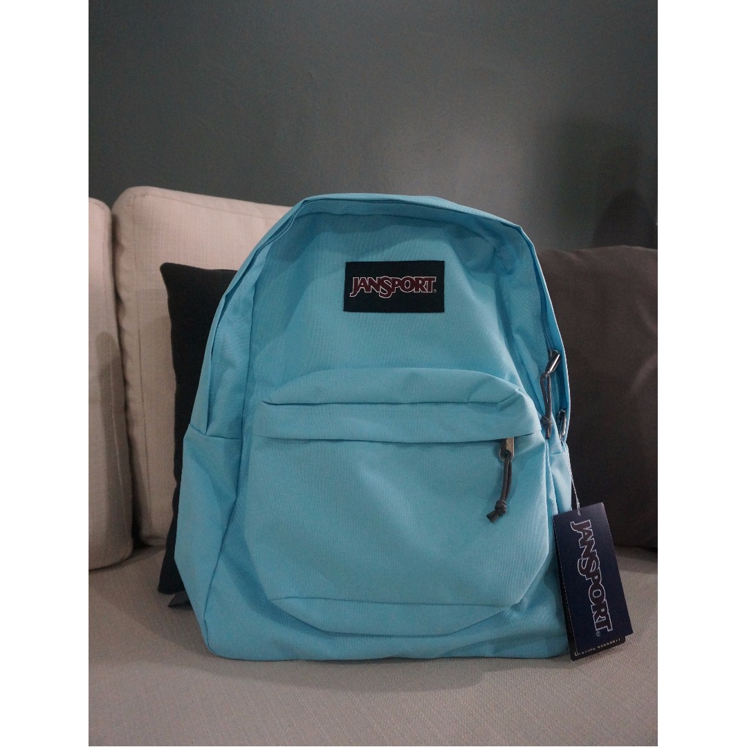 jansport superbreak blue topaz