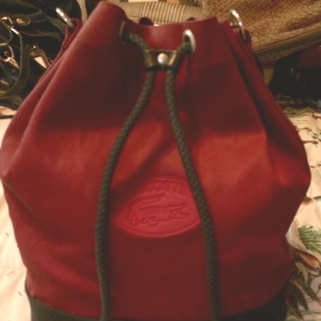 lacoste bucket bag price