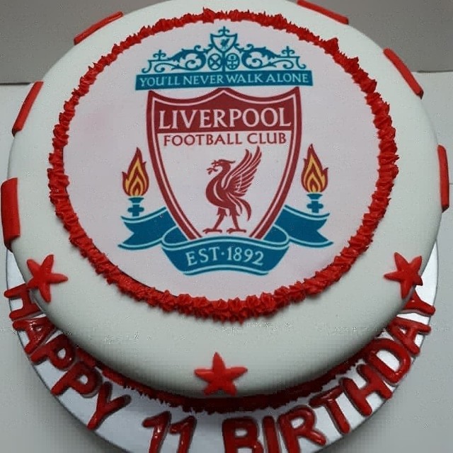 Customised Liverpool Cake, Food & Drinks, Baked Goods on ...