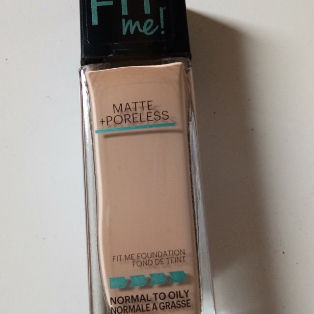 Maybelline Fit Me Matte Poreless Foundation Shade 125 Kesehatan Kecantikan Rias Wajah Di Carousell