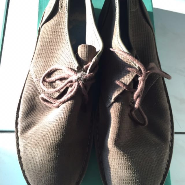 clarks shoes mens silver