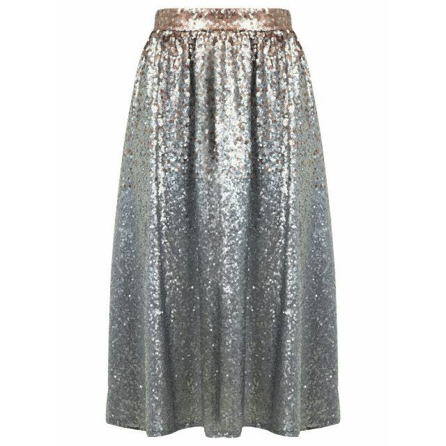 Miss Selfridge Ombre Sequin Midi Skirt Women s Fashion Dresses Sets Dresses on Carousell