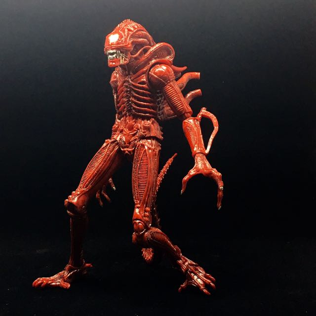 Get Wallpaper Neca 9 Inch Alien Genocide Red Xenomorph Avp Predator Action Free