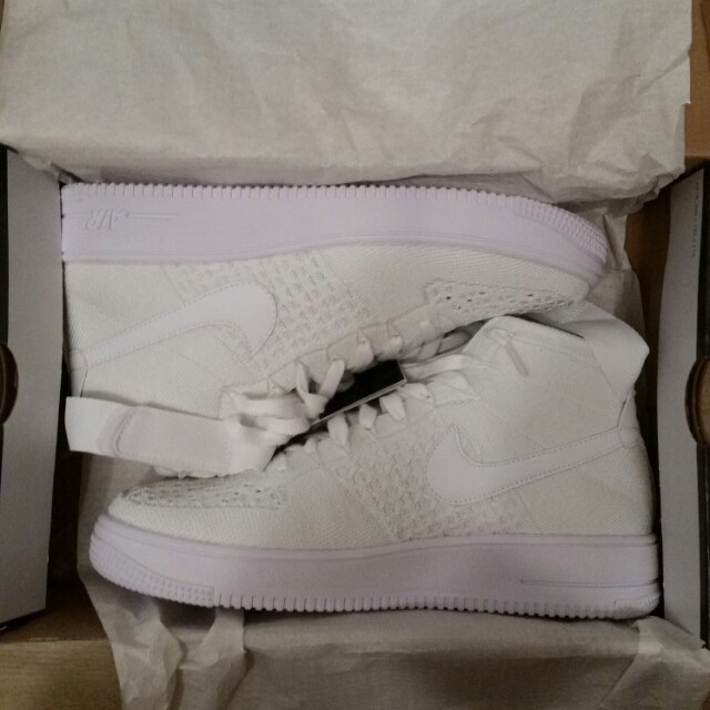 White flyknit af1 outlet