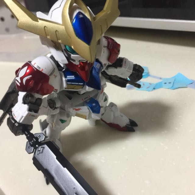 Painted Build Sd Gundam Barbatos Lupus Toys Games Bricks Figurines On Carousell Simple, anime accurate and a fun build. painted build sd gundam barbatos