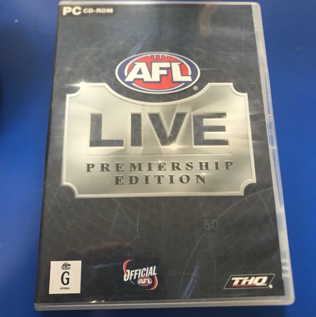 Pc Afl Live Premiership Edition Toys Games Video Gaming Video Games On Carousell
