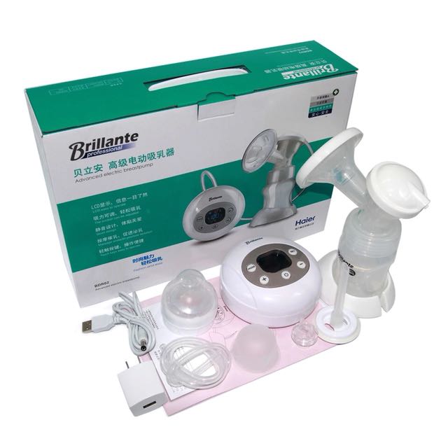 PO Haier Brillante USB Automatic Electric Breast Pumps BPA Free Powerful Large Suction Breast Pump Breast Feeding Baby Feeding Bulletin Board Preorders on Carousell