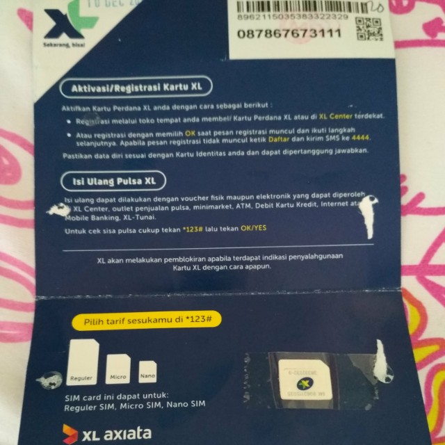 cara isi ulang voucher xl