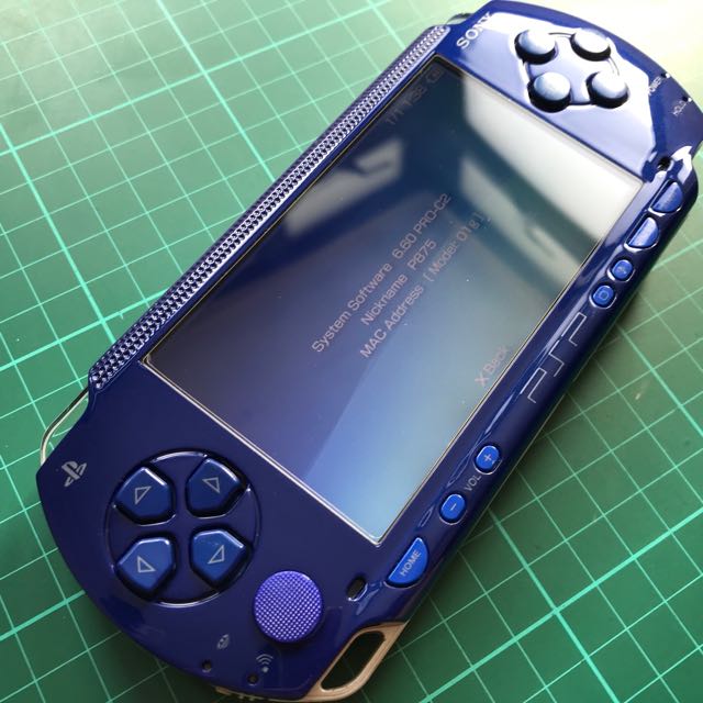 sony psp blue