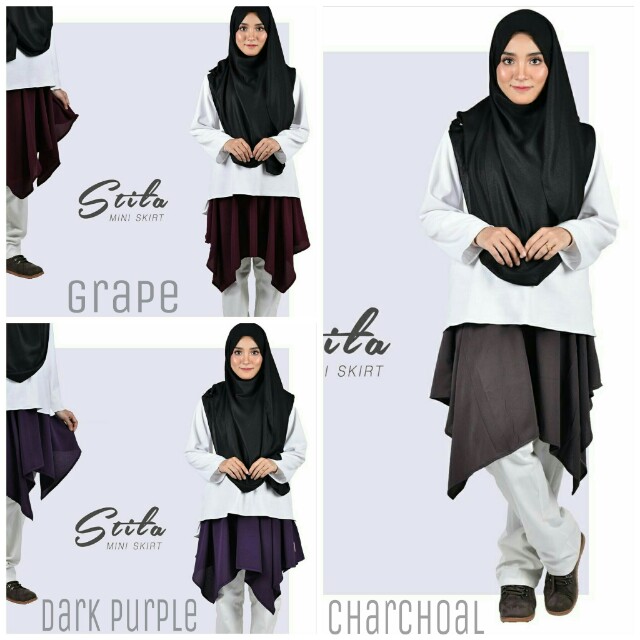 Mini skirt untuk muslimah store