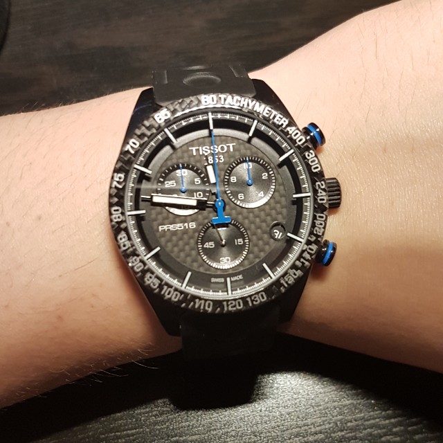 Tissot prs hotsell 516 carbon