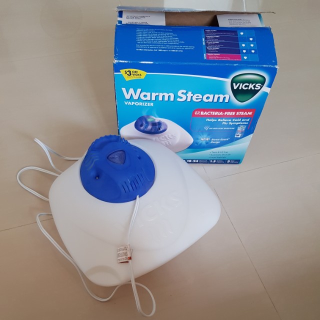 Vicks Warm Steam Vaporizer(Steamer, Purifier, Humidifier), Babies
