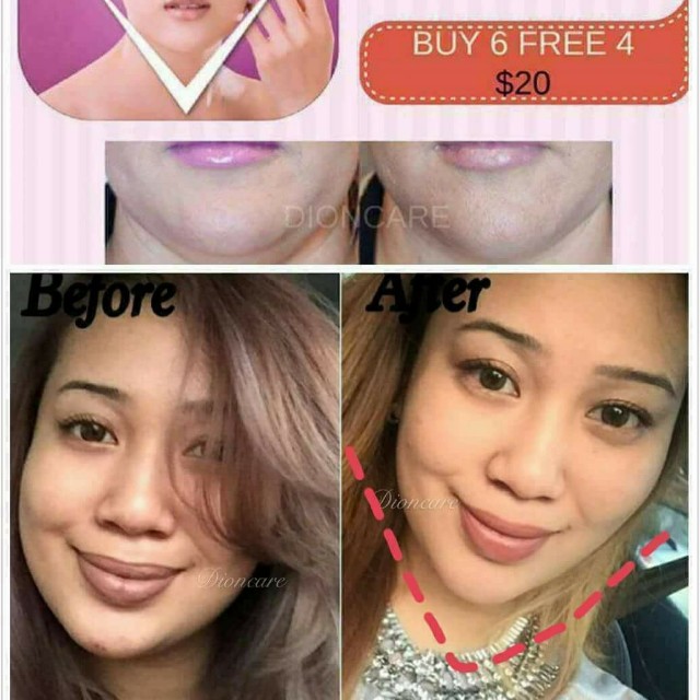 V Shape Face Mask Health Beauty Makeup On Carousell