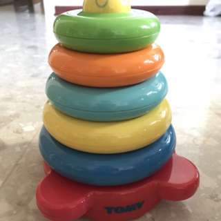 tomy stacking toy