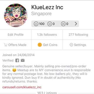 My old profile