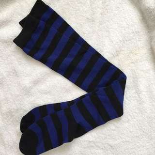 Knee high socks Navy Blue