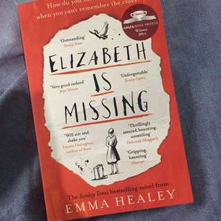 [Preloved] Elizabeth Is Missing Book