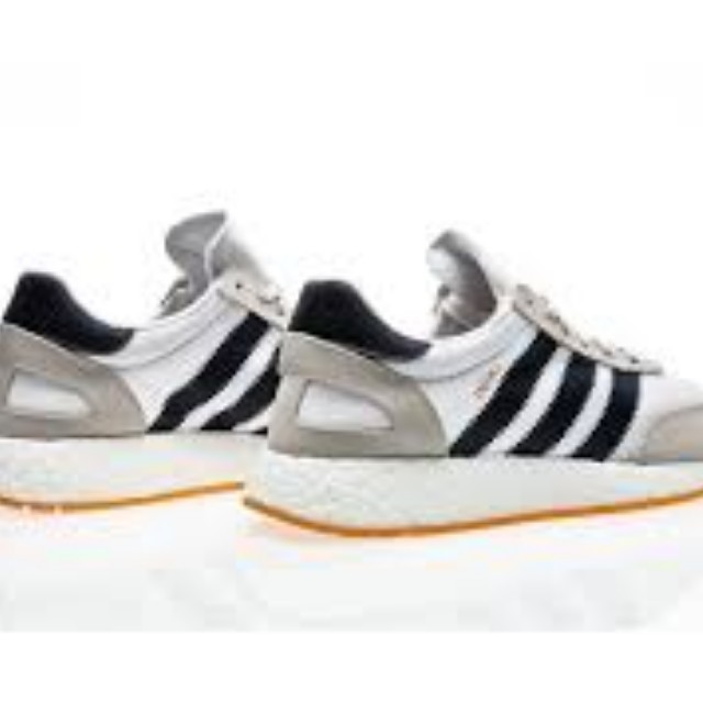Adidas Iniki Runner White Navy BNIB UK8.5 US9