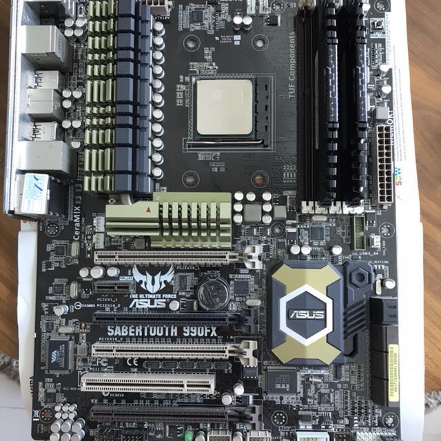 Amd Fx 70 Asus 990fx Motherboard Corsair 2x4gb Ddr3 Rams Electronics Computer Parts Accessories On Carousell