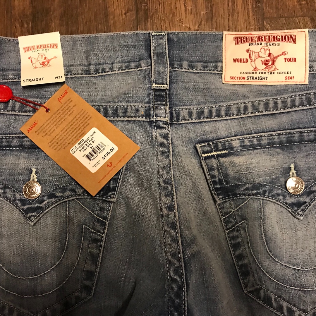 true religion jeans tag