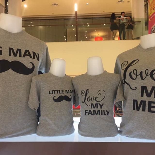 Big Man Love Man Family Couple Shirts Women S Fashion Clothes Tops On Carousell If you want to have a couple of unique clothes, creative, and modern, you can design it yourself. big man love man family couple shirts