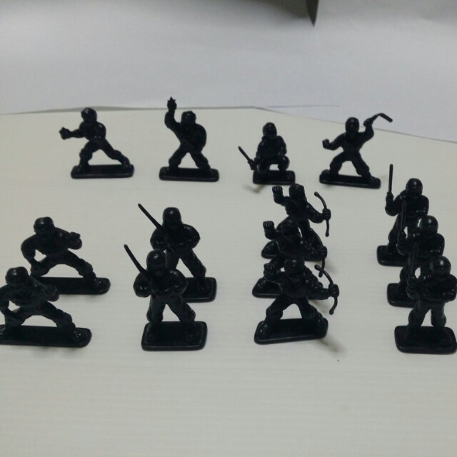 black ninja toy