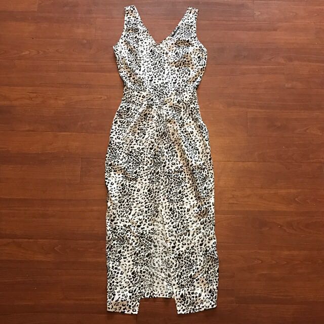 Portmans Leopard Print Dress Discount 