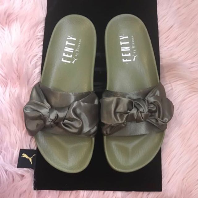 puma green slides