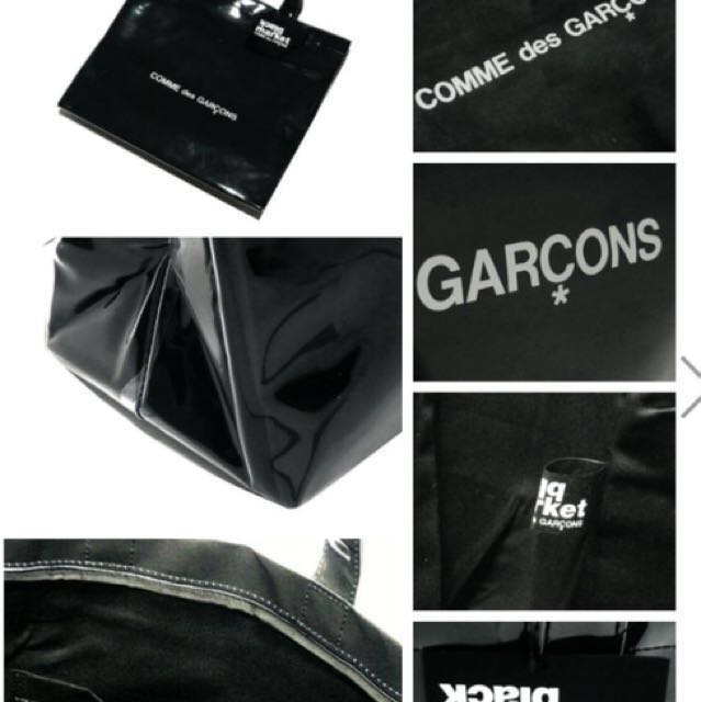 CDG Comme des garcons Tote Bag Black Market Limited Edition From Japan Luxury Bags Wallets on Carousell