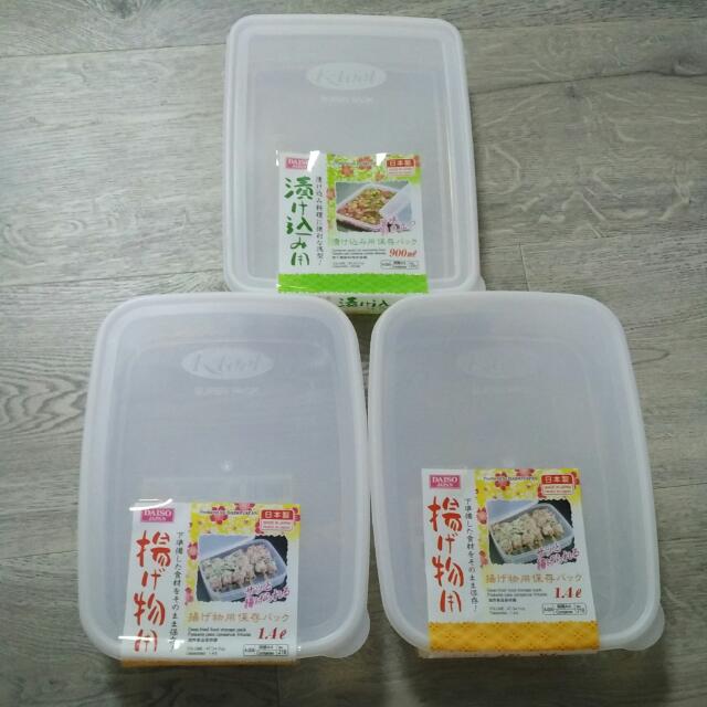 Daiso Food Storage Containers Home Appliances On Carou