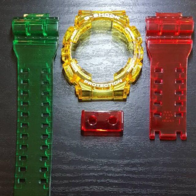 G shock discount rasta jelly
