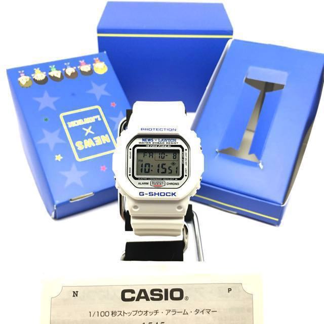 抽選 ローソン NEWS コラボ DW-5600 VT g-shock カシオ 限定 【超レア