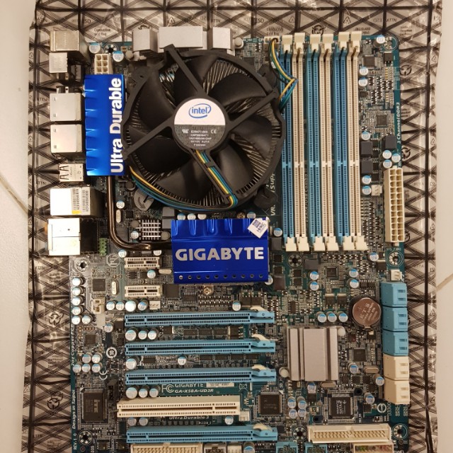 Gigabyte X58A UD3R w i7 930