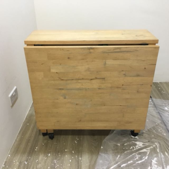 Ikea Drop Leaf Table Furniture Tables Chairs On Carousell
