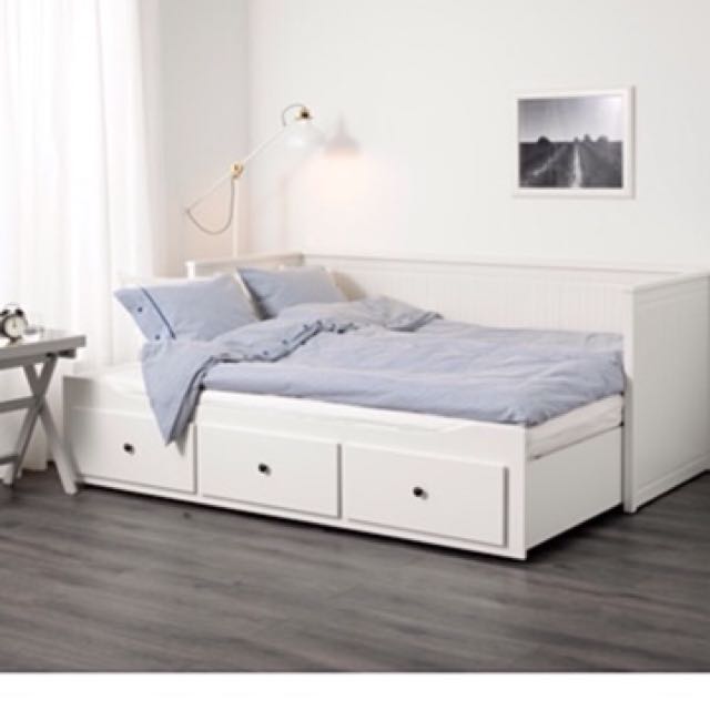Ikea Hemnes Bed Furniture Beds Mattresses On Carou Photo